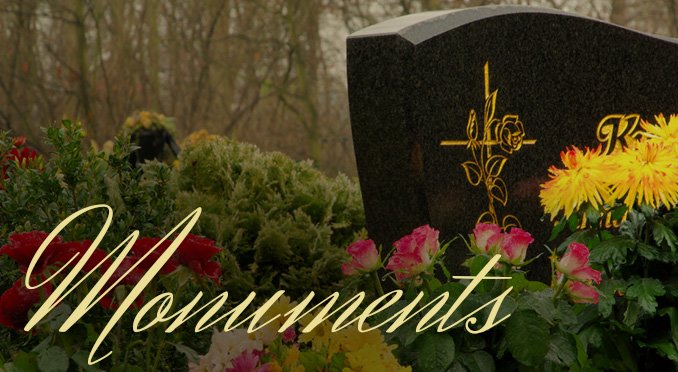 Monuments through Striffler's Funeral Home